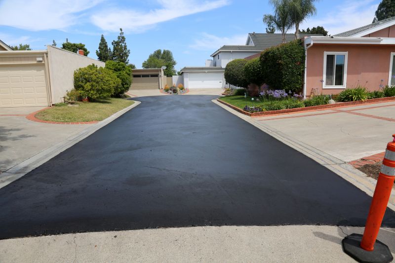 Newly Sealed Asphalt