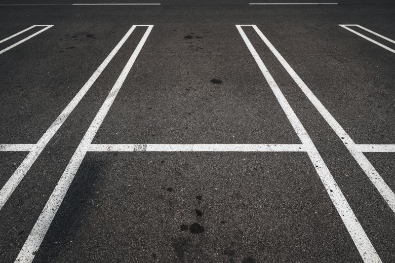 Sealings on Commercial Parking Lot