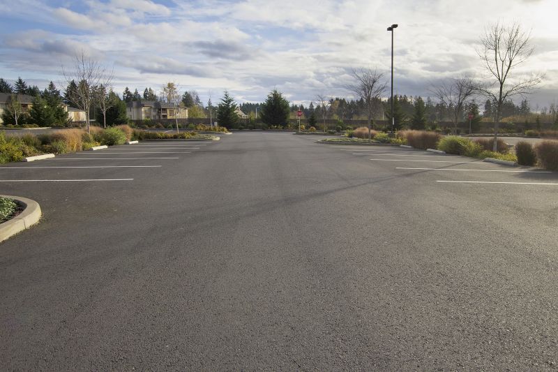 Commercial Parking Lot after Sealings